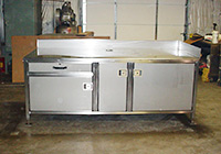 Custom Stainless Steel Work Bench